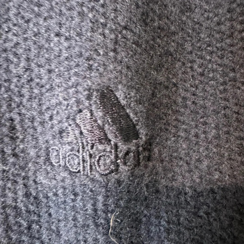 Adidas Mens Wool Quarter Zip Pullover Lined Heavy‎ Thick Sweater XXLarge Navy